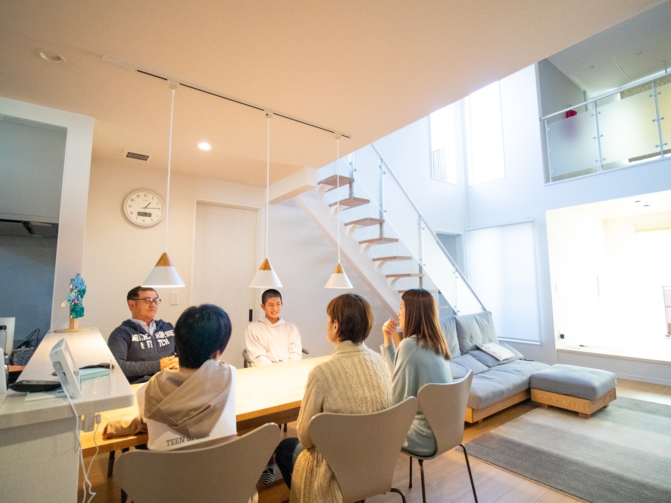 吹き抜け リビング